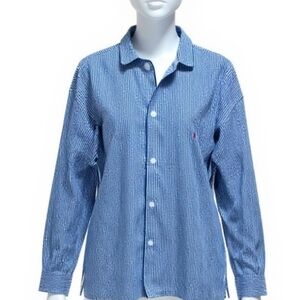 Polo Ralph Lauren striped button-up shirt. Mens Size XL